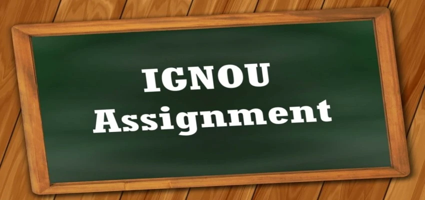IGNOU-Assignment 2